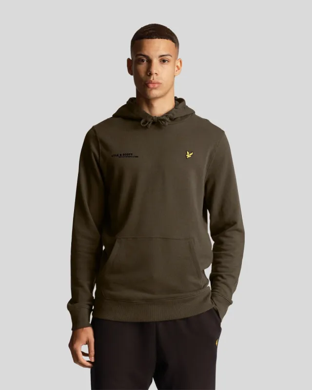 Pullover Hoodie Co-Ordinates Print sold by Lyle & Scott