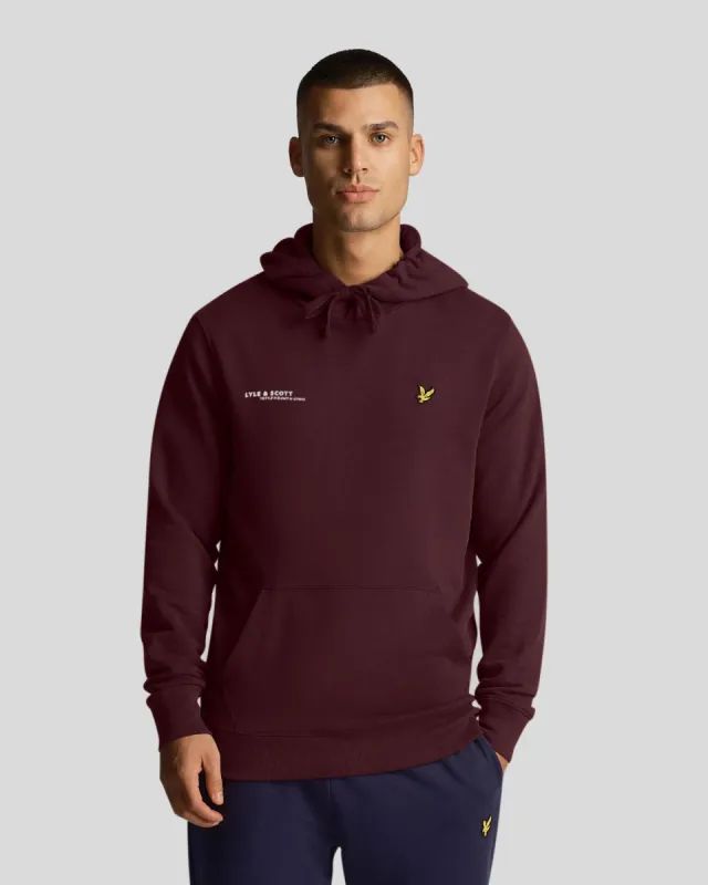 Pullover Hoodie Co-Ordinates Print sold by Lyle & Scott