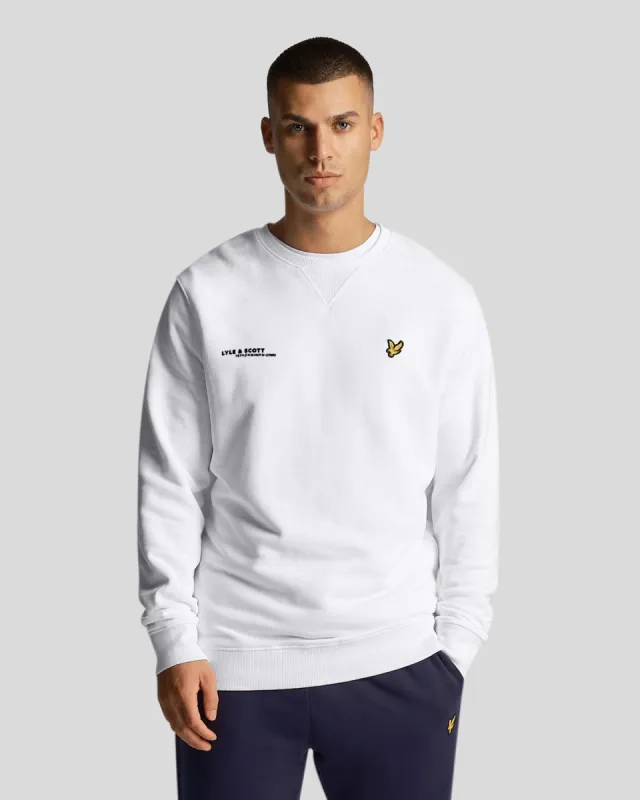 Crew Neck Sweatshirt Co-Ordinates Print sold by Lyle & Scott