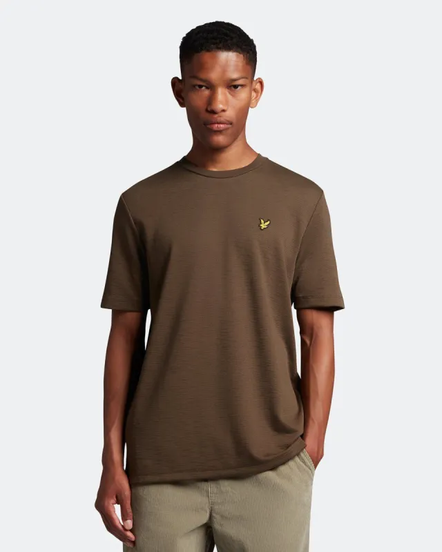 Chunky Slub T-Shirt sold by Lyle & Scott