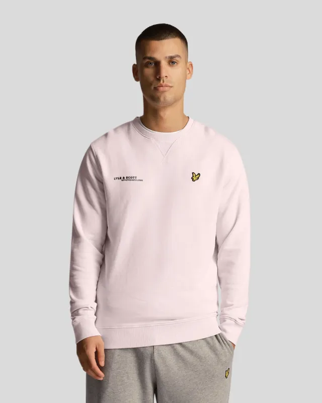 Crew Neck Sweatshirt Co-Ordinates Print sold by Lyle & Scott
