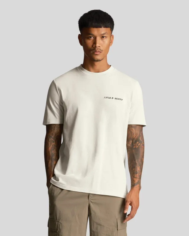 Embroidered Logo T-Shirt sold by Lyle & Scott