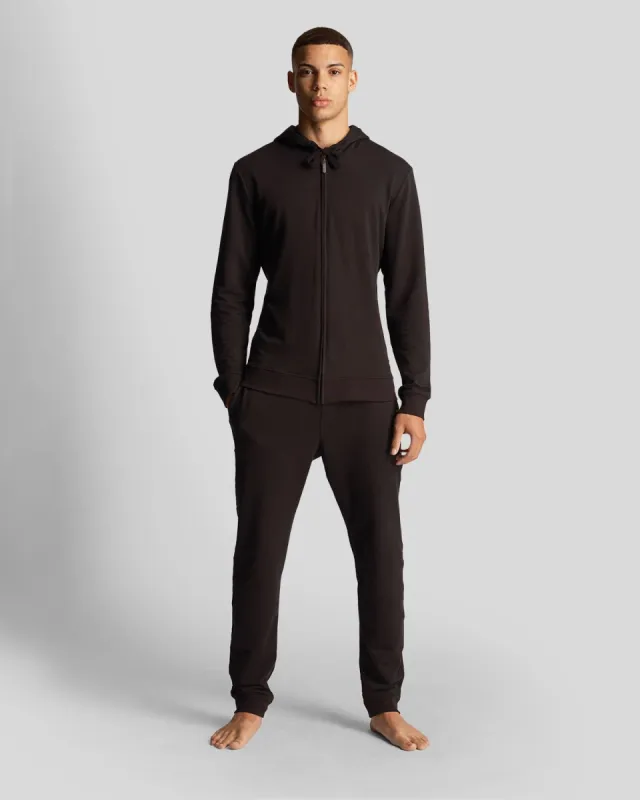 Earl Zip Through Hood and Pant Lounge Set sold by Lyle & Scott