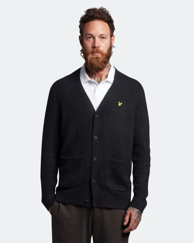 Brushed Cardigan sold by Lyle & Scott