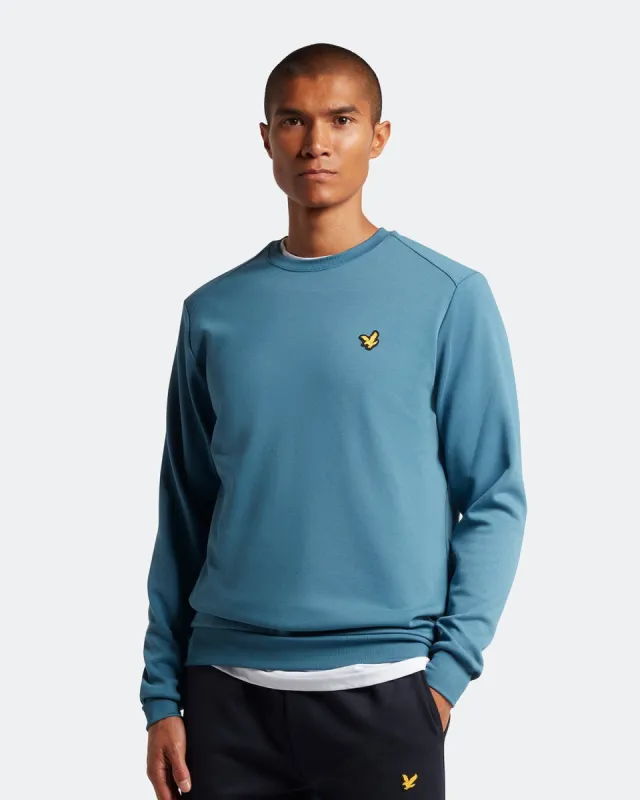 Sports Crew Neck Fly Fleece Jumper sold by Lyle & Scott