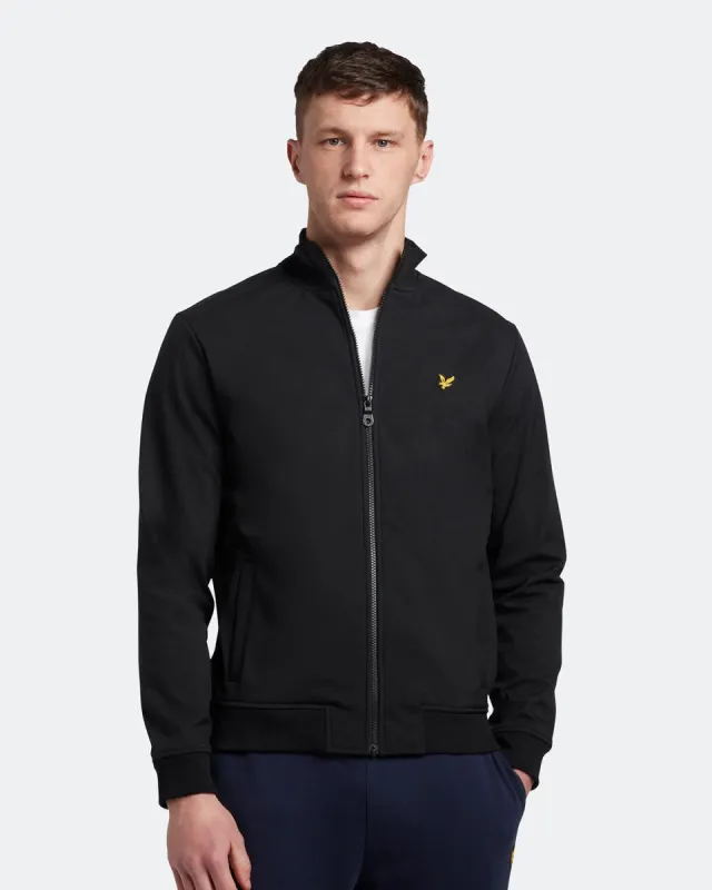 Zip Through Funnel Neck Soft Shell Jacket sold by Lyle & Scott