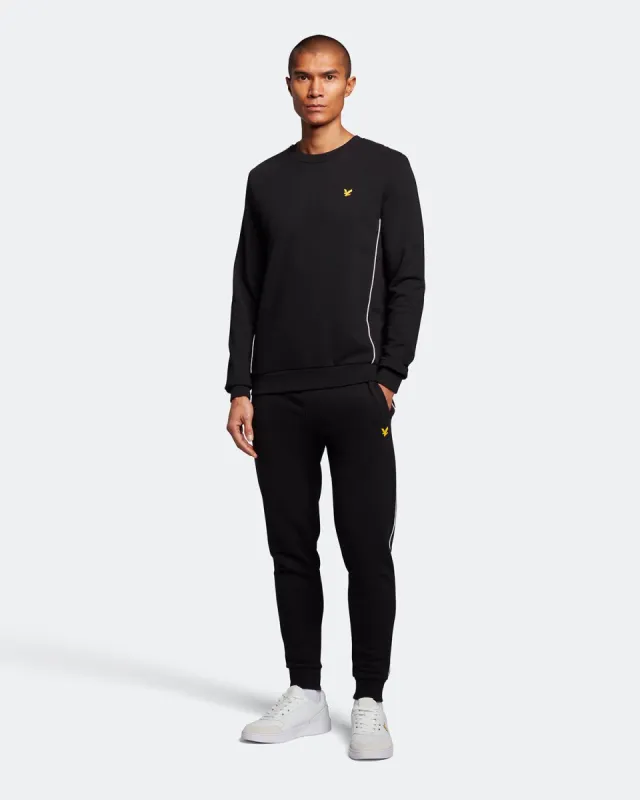 Sports Sweatpant with Contrast Piping sold by Lyle & Scott