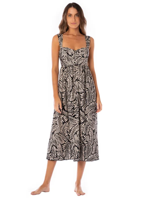 Maaji Lush Feather Kara Midi Dress sold by Maaji