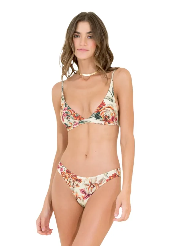 Maaji Tapestry Ivy Fixed Triangle Bikini Top sold by Maaji