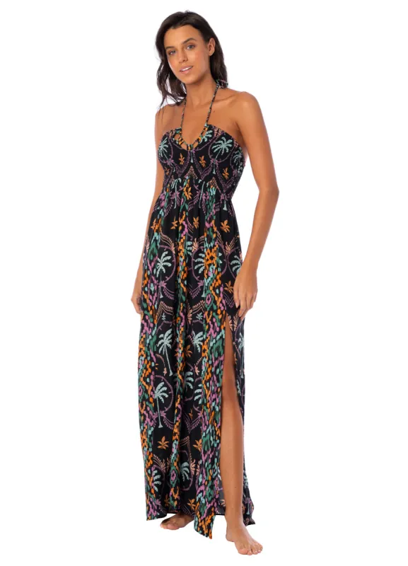 Maaji Midnight Palm Romy Long Dress sold by Maaji