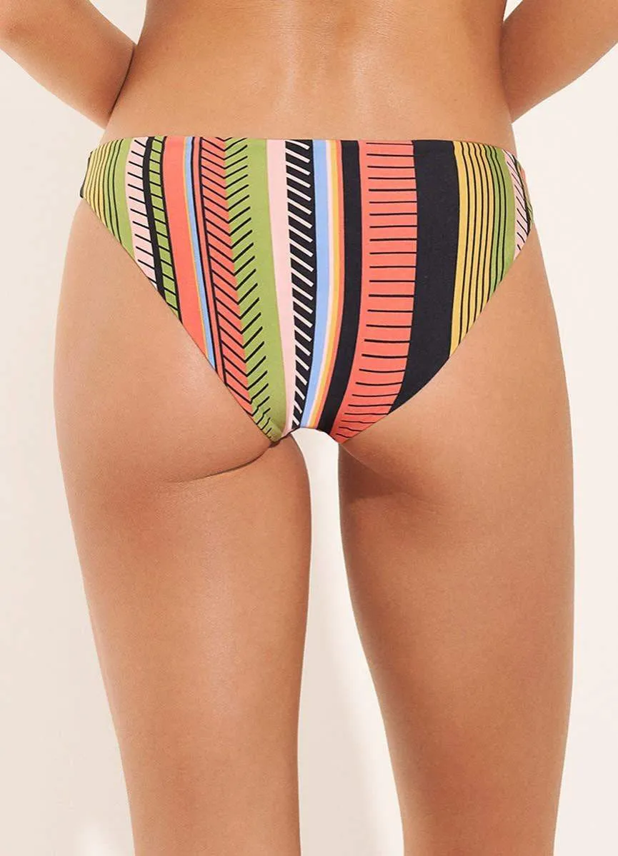 Maaji Roman Stripe Flirt Thin Side Bikini Bottom sold by Maaji product image thumbnail 4