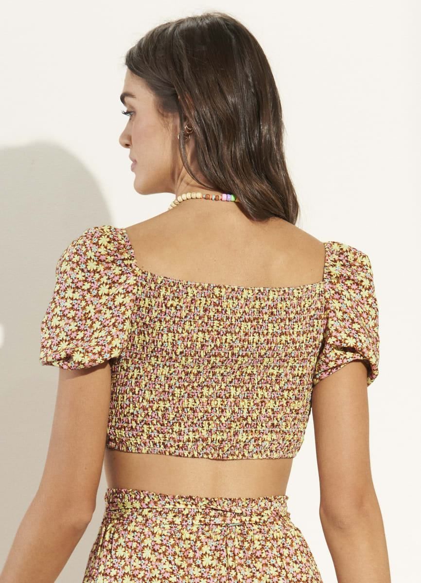 Maaji Radiant Meadow Riley Beachwear Crop Top sold by Maaji product image thumbnail 4