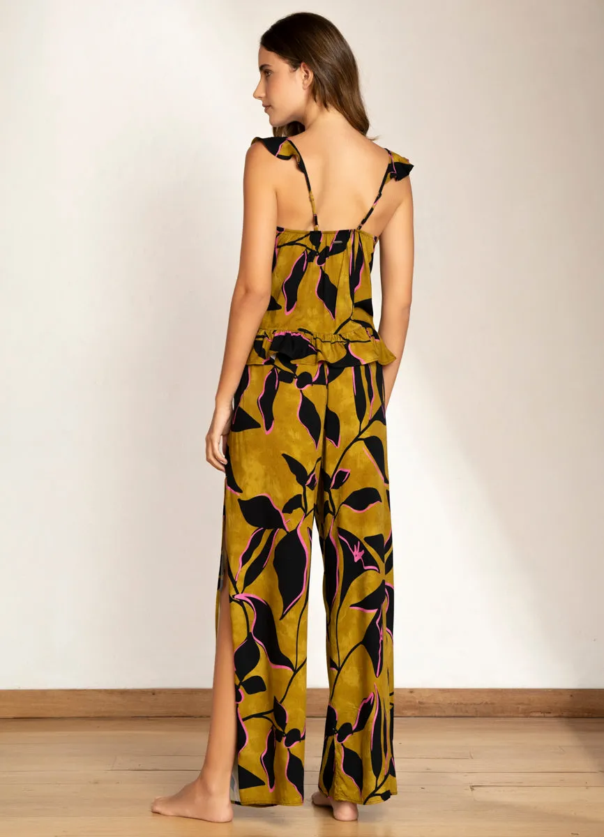 Maaji Electric Leaves Harper Sleeveless Pant Set sold by Maaji product image thumbnail 2