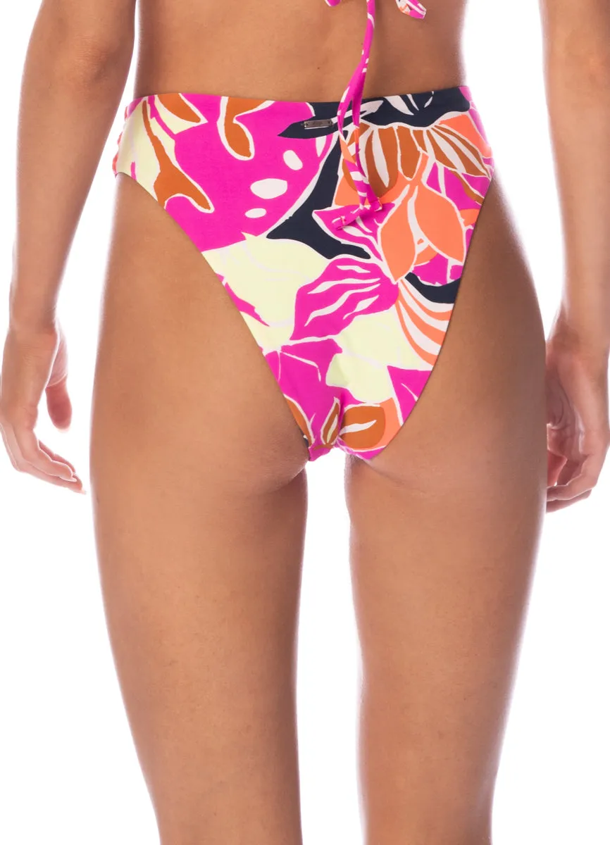 Maaji Jungle Reef Applauses High Rise Lace Up Bikini Bottom sold by Maaji product image thumbnail 4