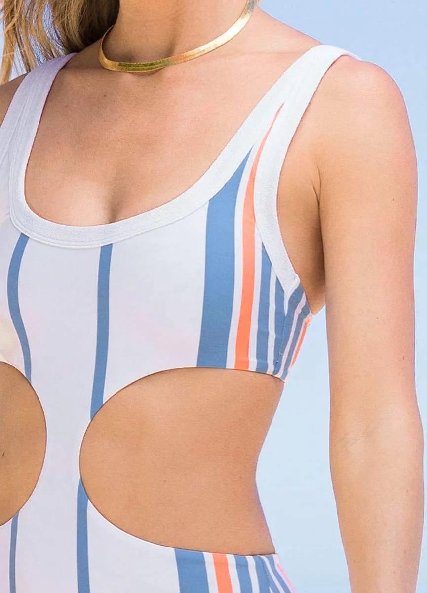 Maaji Bengal Stripe Shadows Cut Out One Piece sold by Maaji product image thumbnail 5