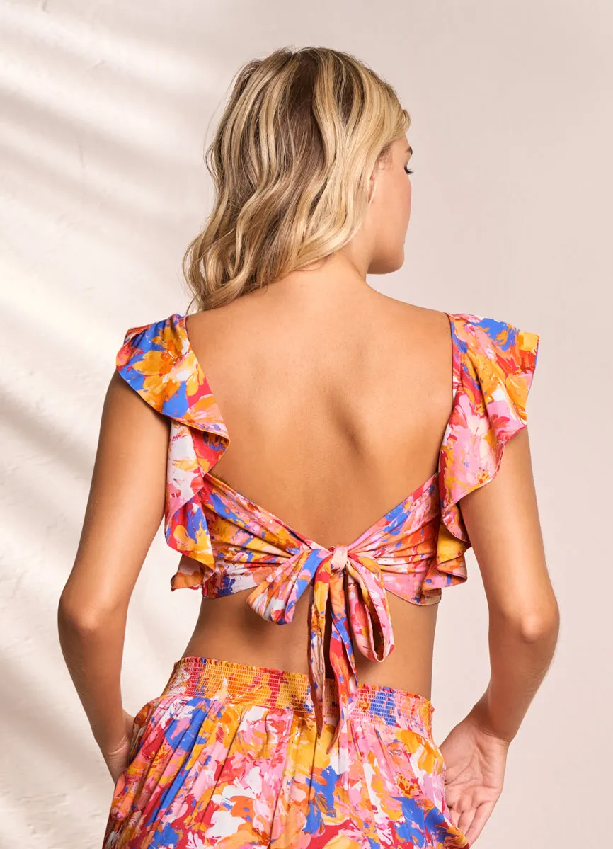 Maaji Supernova Peplum Beachwear Crop Top sold by Maaji product image thumbnail 4