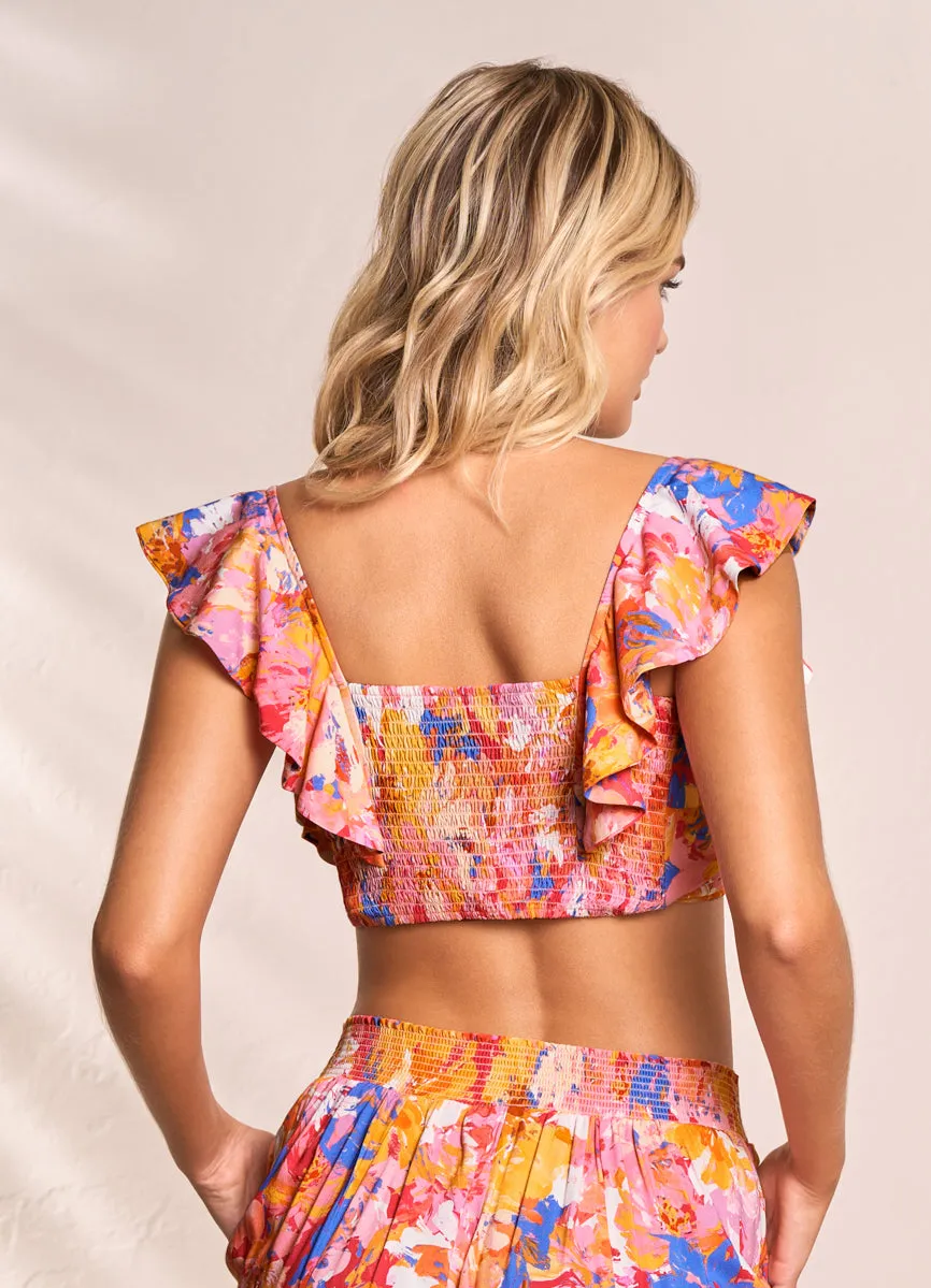 Maaji Supernova Peplum Beachwear Crop Top sold by Maaji product image thumbnail 2