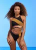 Maaji Midnight Black Journey Double V Bikini Bottom sold by Maaji
