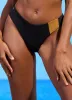 Maaji Midnight Black Journey Double V Bikini Bottom sold by Maaji
