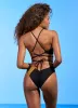 Maaji Midnight Black Journey Double V Bikini Bottom sold by Maaji