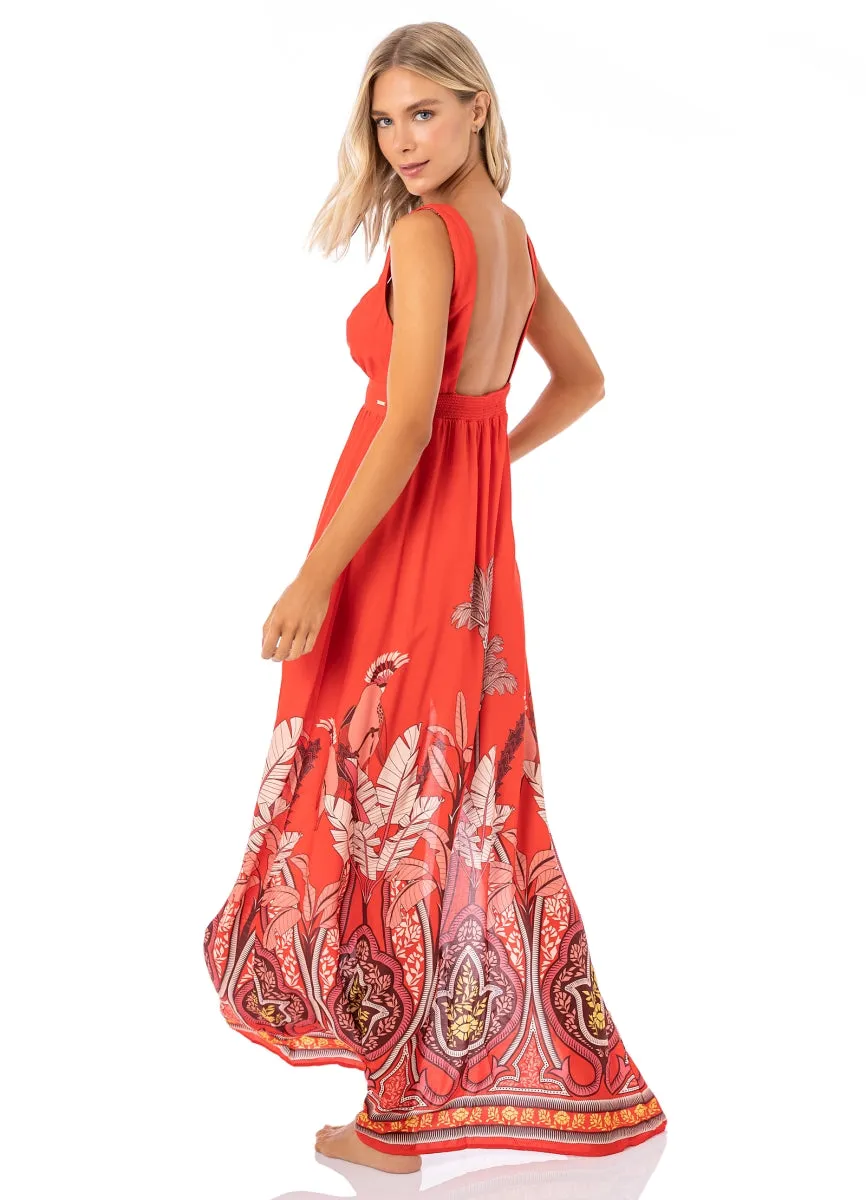Maaji Parrot Palms Clementina Long Dress sold by Maaji product image thumbnail 2