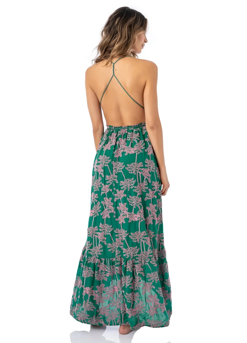 Maaji Embroidered Palms Moon Bay Long Dress sold by Maaji product image thumbnail 2