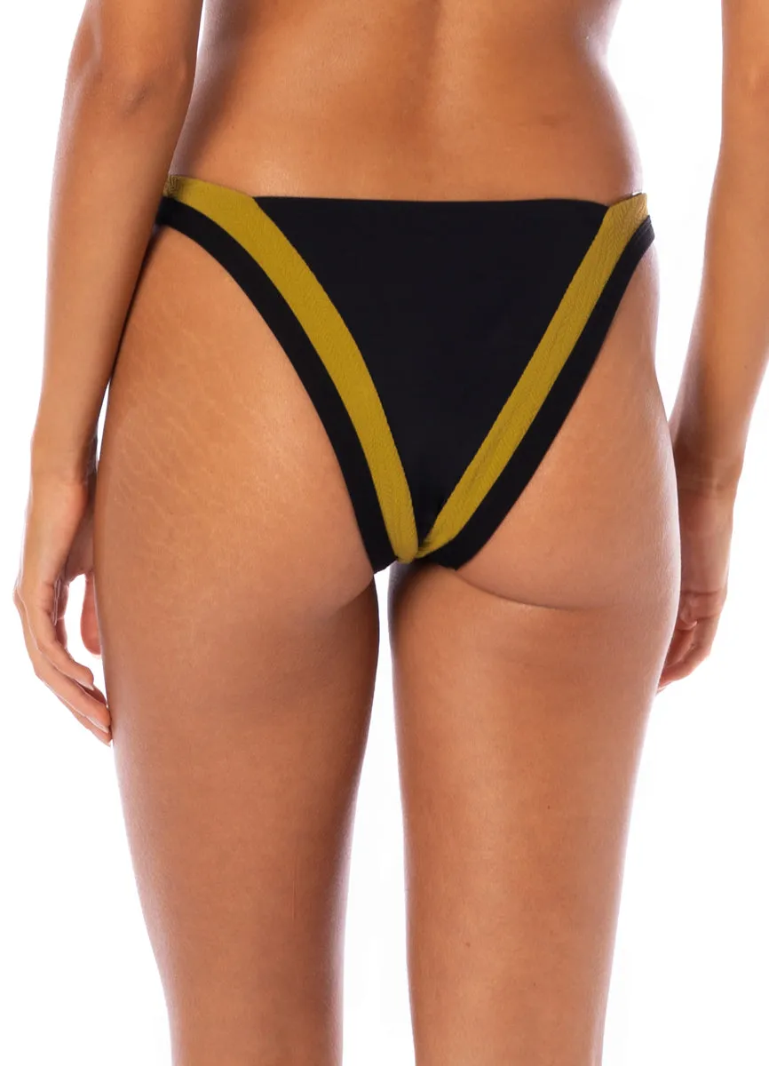 Maaji Midnight Ash Trinity Regular Rise V Front Bikini Bottom sold by Maaji product image thumbnail 4
