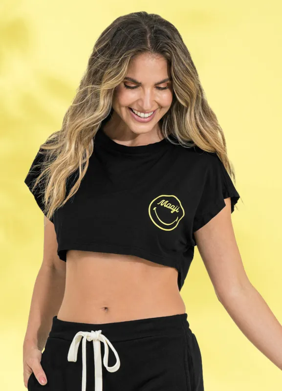 Maaji Spread Smile Mini Seafront Comfy Crop Top sold by Maaji