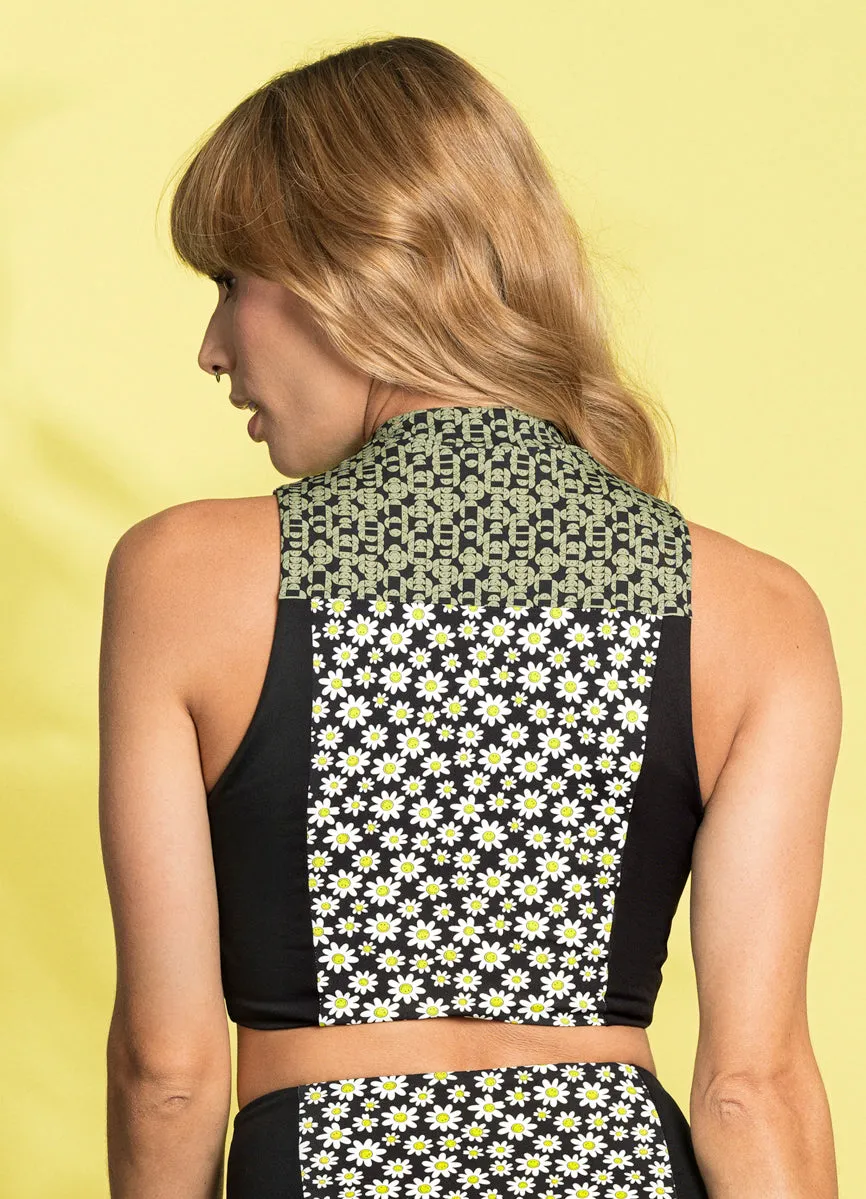 Maaji Smiley Daisy Feel Swim Crop Top sold by Maaji product image thumbnail 2
