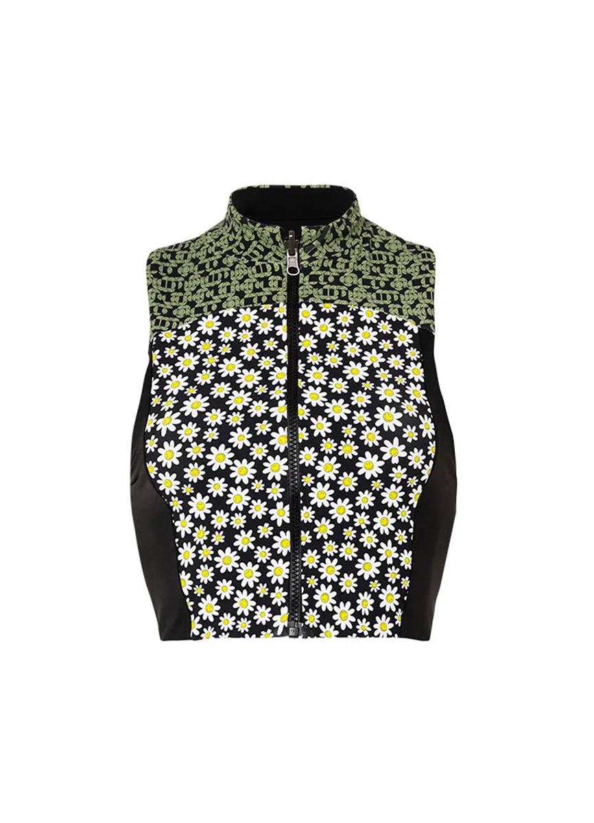 Maaji Smiley Daisy Feel Swim Crop Top sold by Maaji product image thumbnail 5