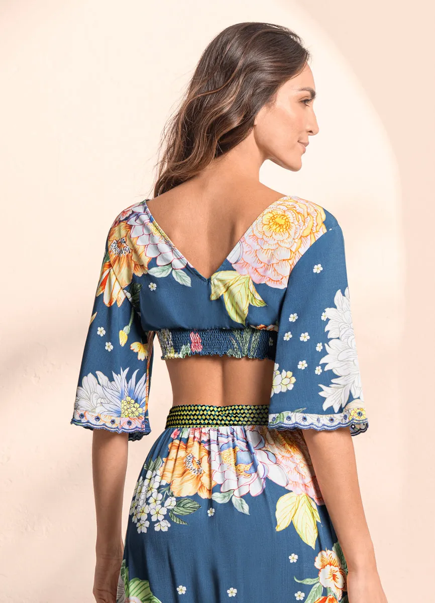 Maaji Romantica Emmie Beachwear Crop Top sold by Maaji product image thumbnail 2