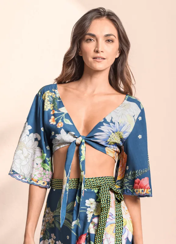 Maaji Romantica Emmie Beachwear Crop Top sold by Maaji