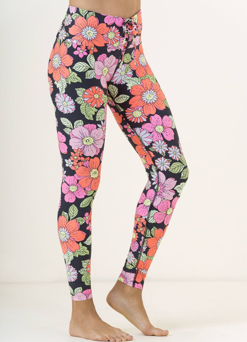Maaji Flower Power Enchanter High Rise Full Legging sold by Maaji
