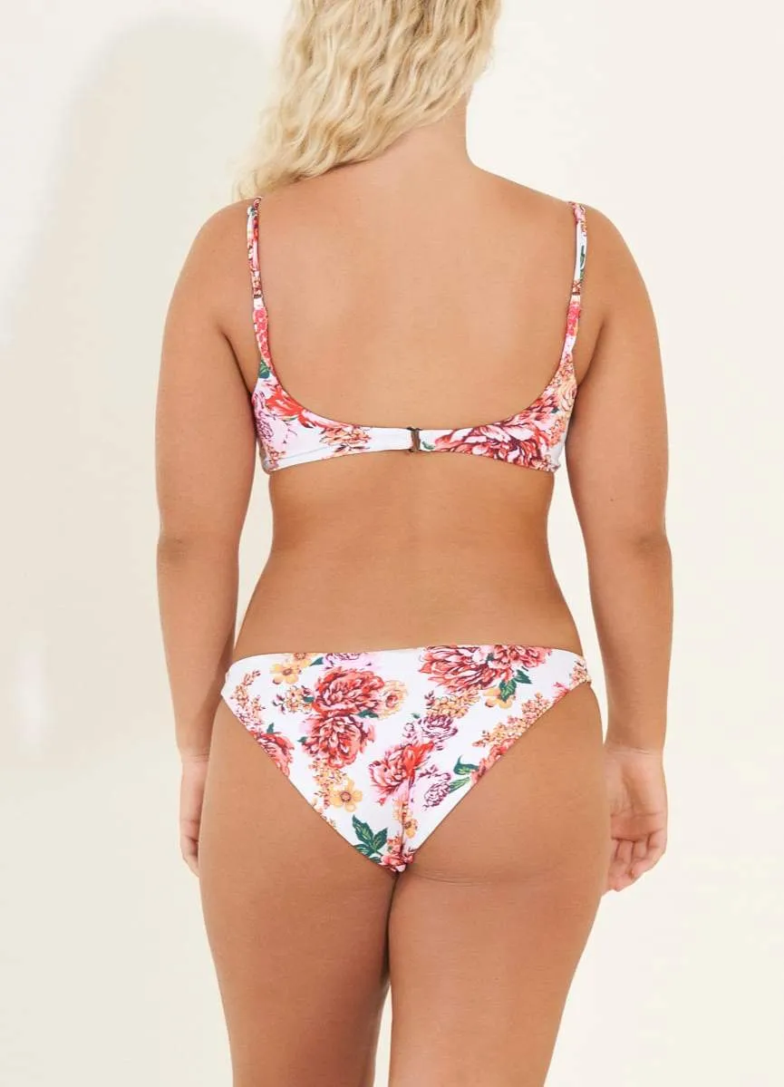 Maaji Carnation Flirt Thin Side Bikini Bottom sold by Maaji