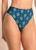 Maaji Shibori Suzy Q High Rise/High Leg Bikini Bottom sold by Maaji