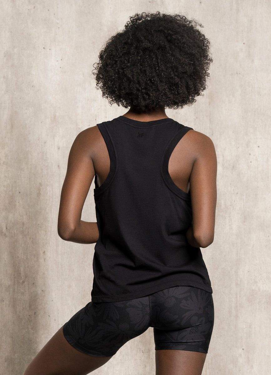 Maaji Midnight Black Faery Lounge Tank Top sold by Maaji product image thumbnail 2