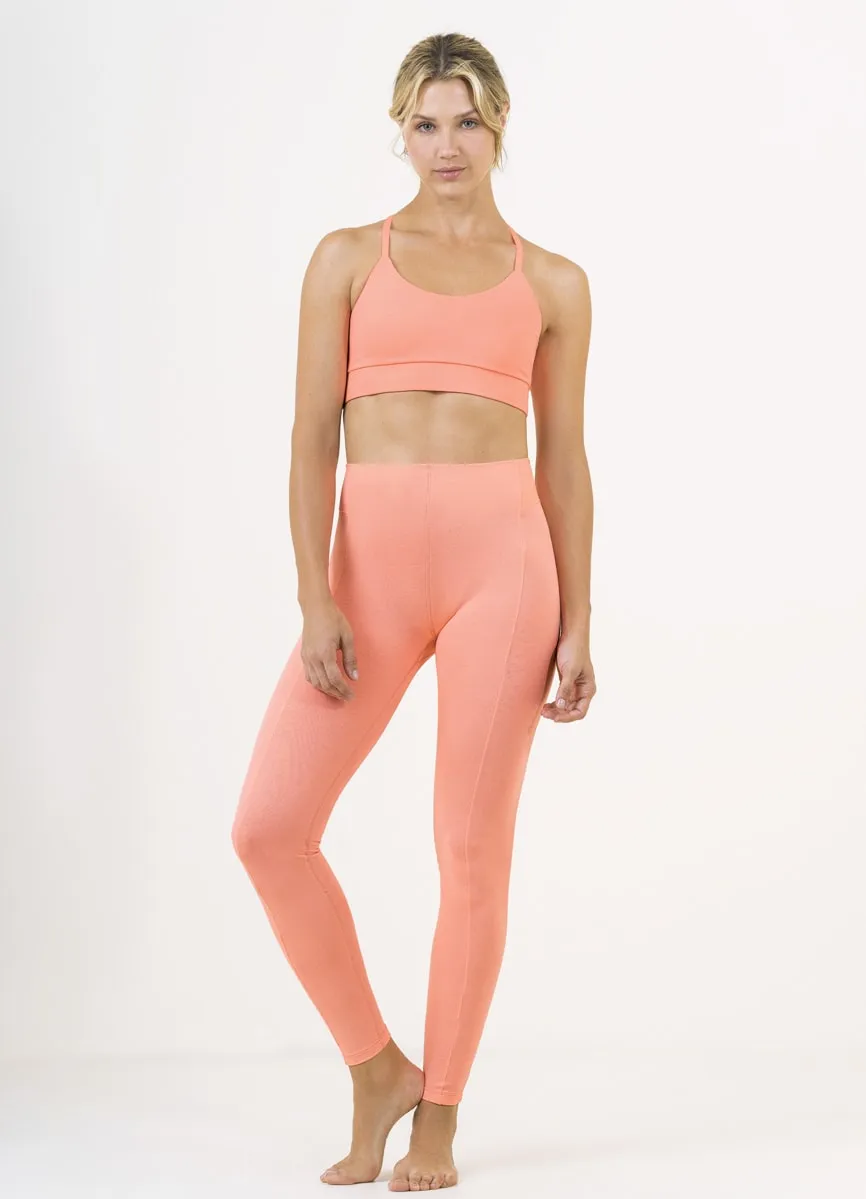 Maaji Shell Pink Flatter High Rise 7/8th Legging sold by Maaji product image thumbnail 3