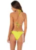 Maaji Lime Green Sunning Low Rise Tie Side Bikini Bottom sold by Maaji