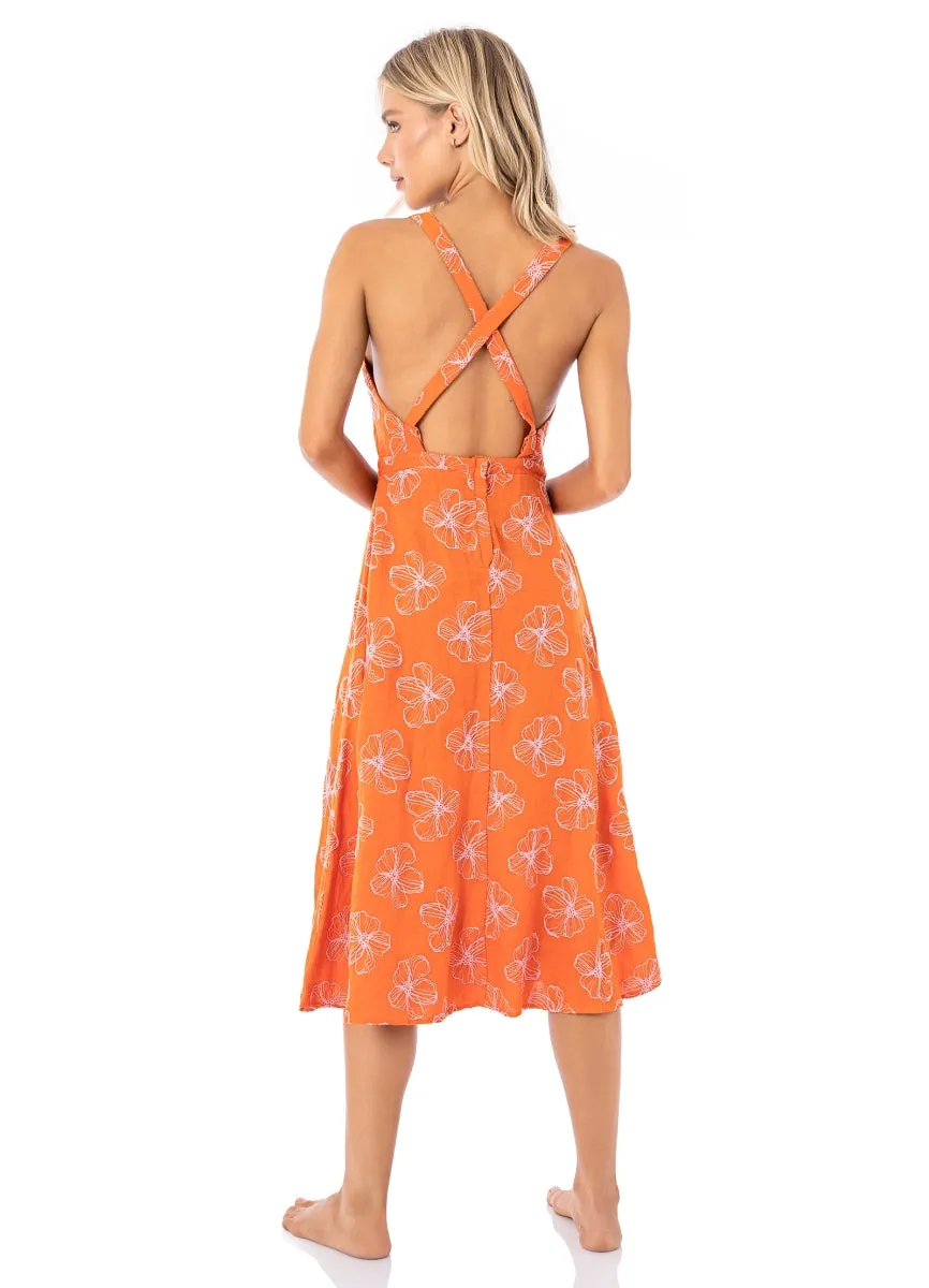 Maaji Poppy Floral Kimberly Midi Dress sold by Maaji product image thumbnail 2