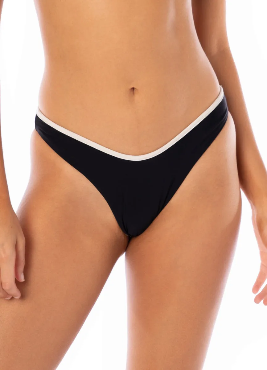 Maaji Midnight Ash Loren Regular Rise Thin Side Bikini Bottom sold by Maaji product image thumbnail 4