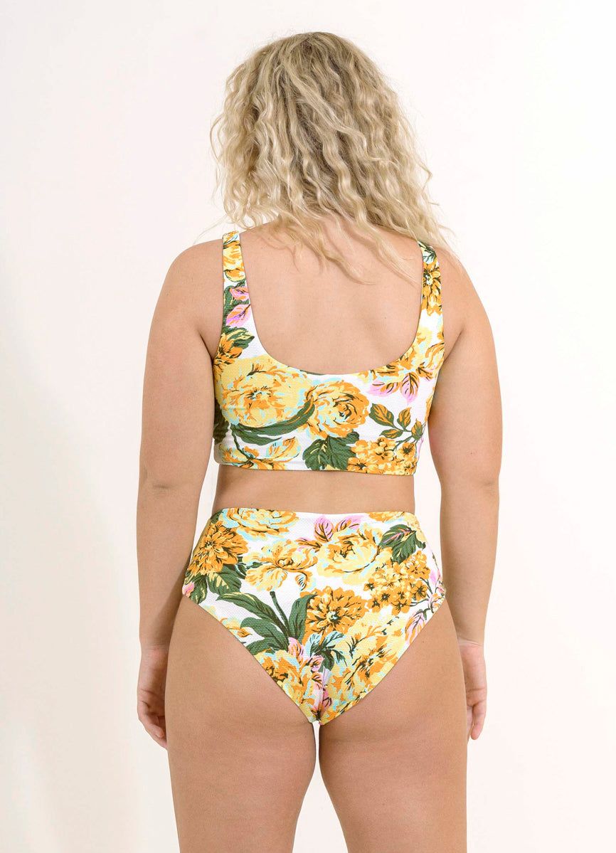 Maaji Vintage Age Bardot High Rise Bikini Bottom sold by Maaji