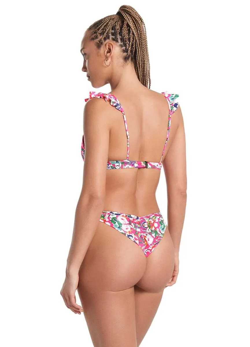 Maaji Zinnia Journey Double V Bikini Bottom sold by Maaji