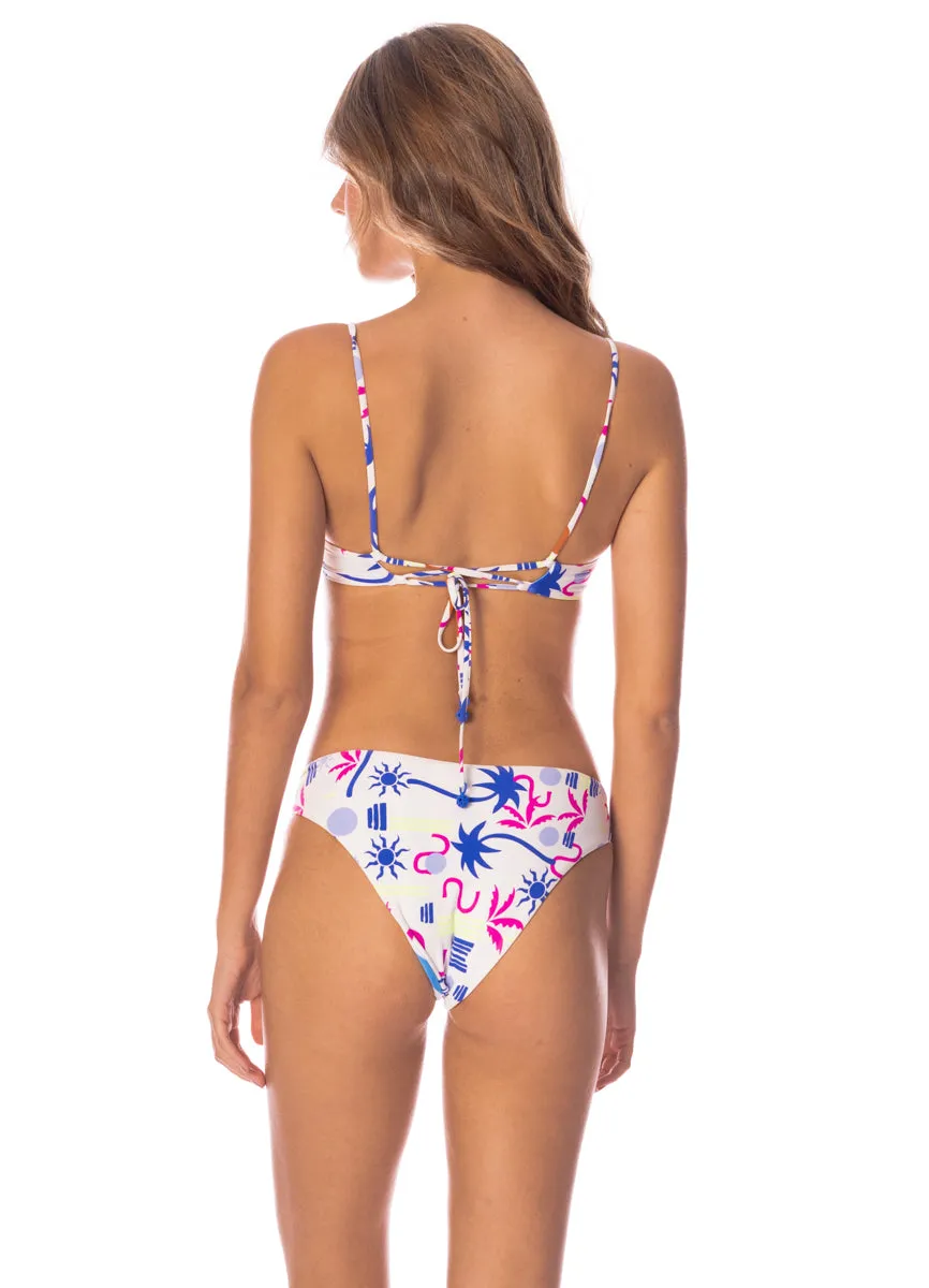 Maaji Venice Beach Sublimity Regular Rise Classic Bikini Bottom sold by Maaji