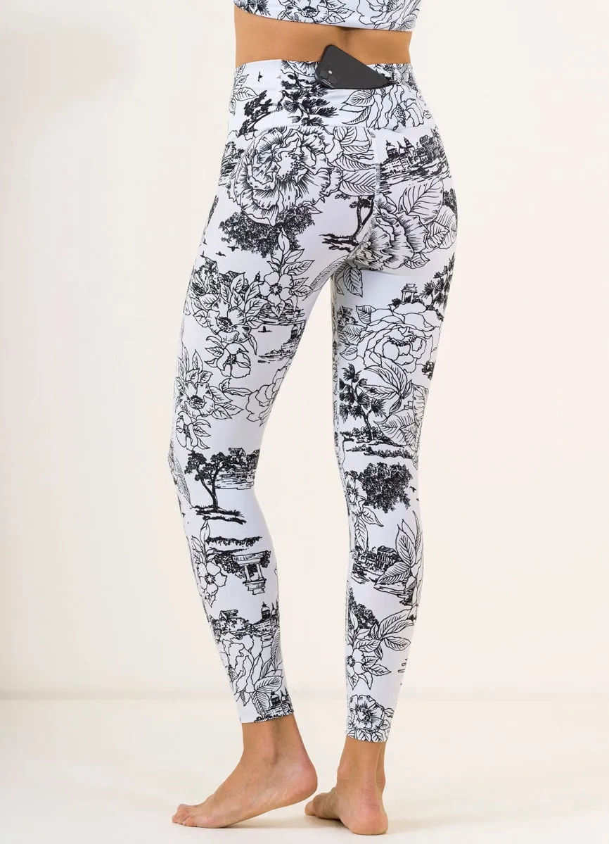Maaji Toile De Juoy Fearless High Rise 7/8th Legging sold by Maaji product image thumbnail 2