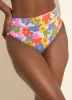 Maaji Pristine Flower Suzy Q High Rise/High Leg Bikini Bottom sold by Maaji