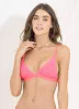 Maaji Fandango Pink Ivy Fixed Triangle Bikini Top sold by Maaji