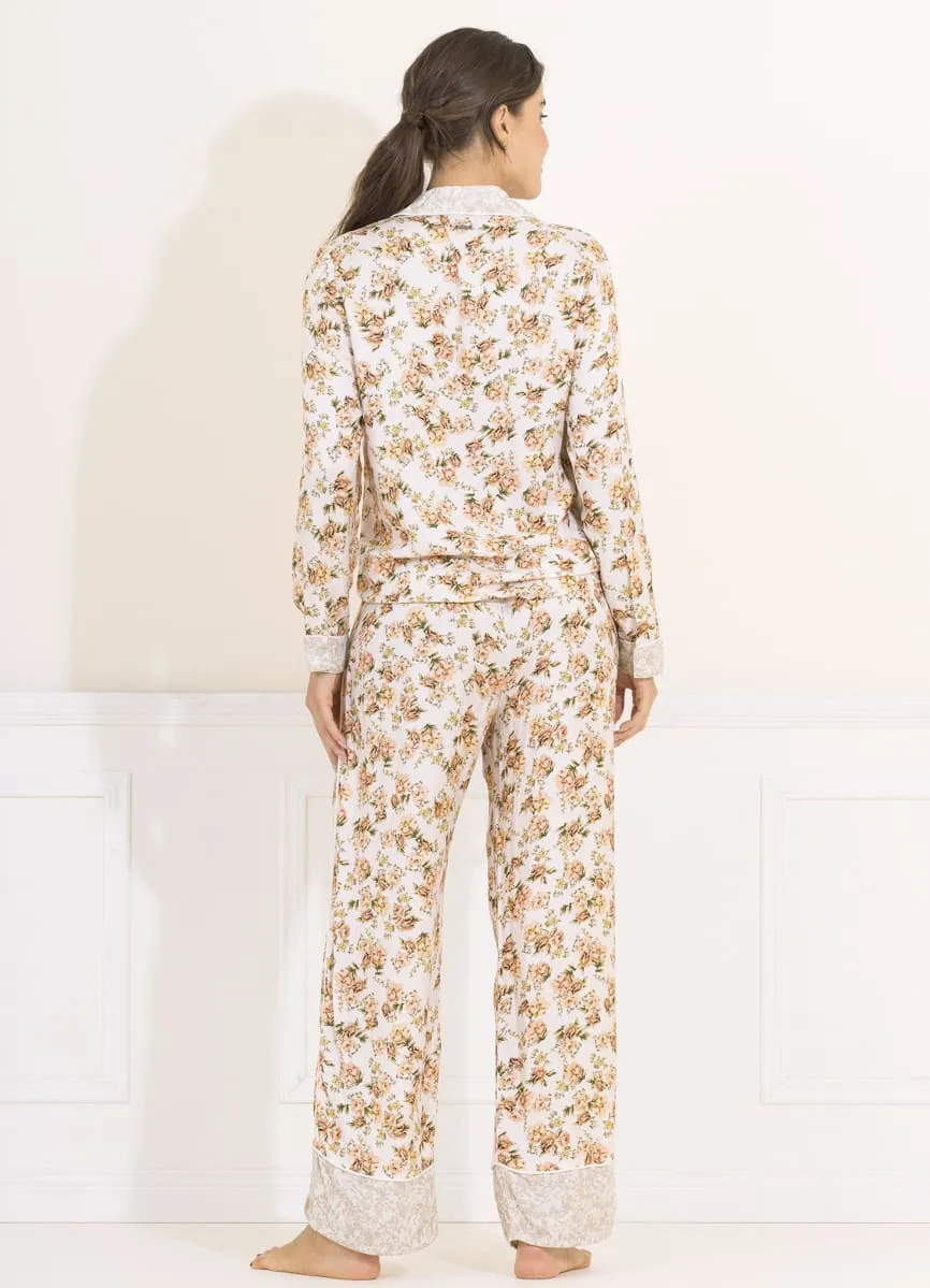 Maaji Cannoli Cream Dandelion Sleep Pant Set sold by Maaji product image thumbnail 2