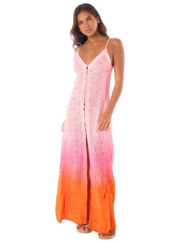 Maaji Pink Canvas Elowen Long Dress sold by Maaji