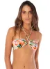Maaji Neon Leafy Jill Ring Bandeau Bikini Top sold by Maaji