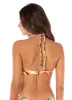 Maaji Neon Leafy Jill Ring Bandeau Bikini Top sold by Maaji